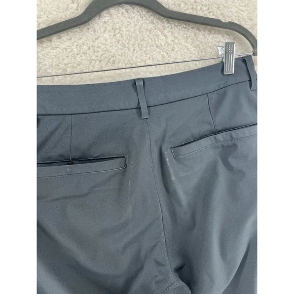 Lululemon Men's Blue Gray Commission Pant Slim Warpstreme Size 30 Inseam - Picture 10 of 12